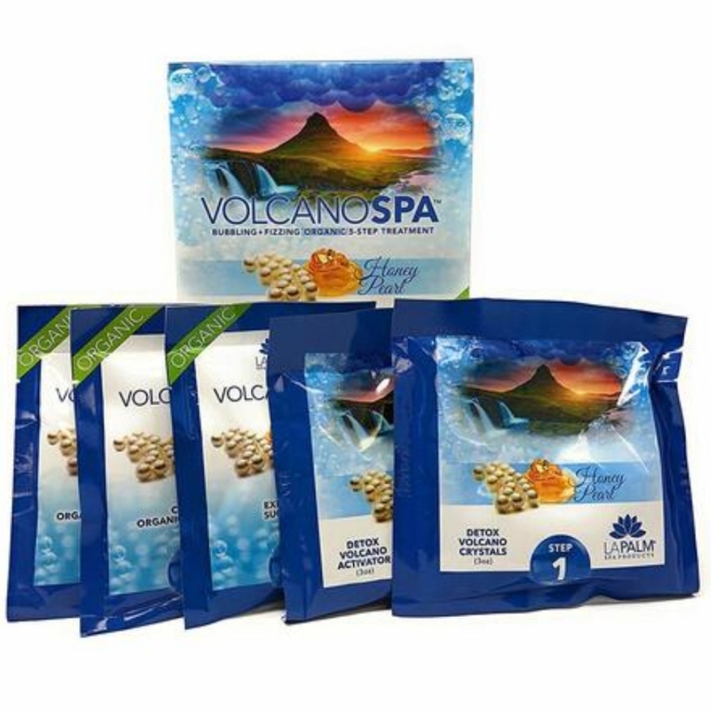 Volcano Spa Bubble fizz pedicure n box honey pearl - Picture 5 of 5